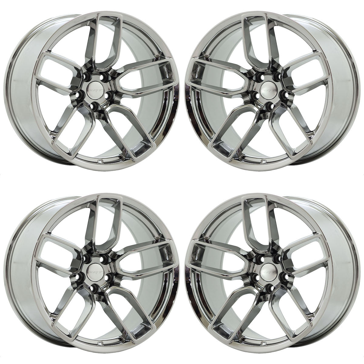 20" Dodge Charger Challenger Bright Chrome wheels Factory OEM 2641 EXCHANGE